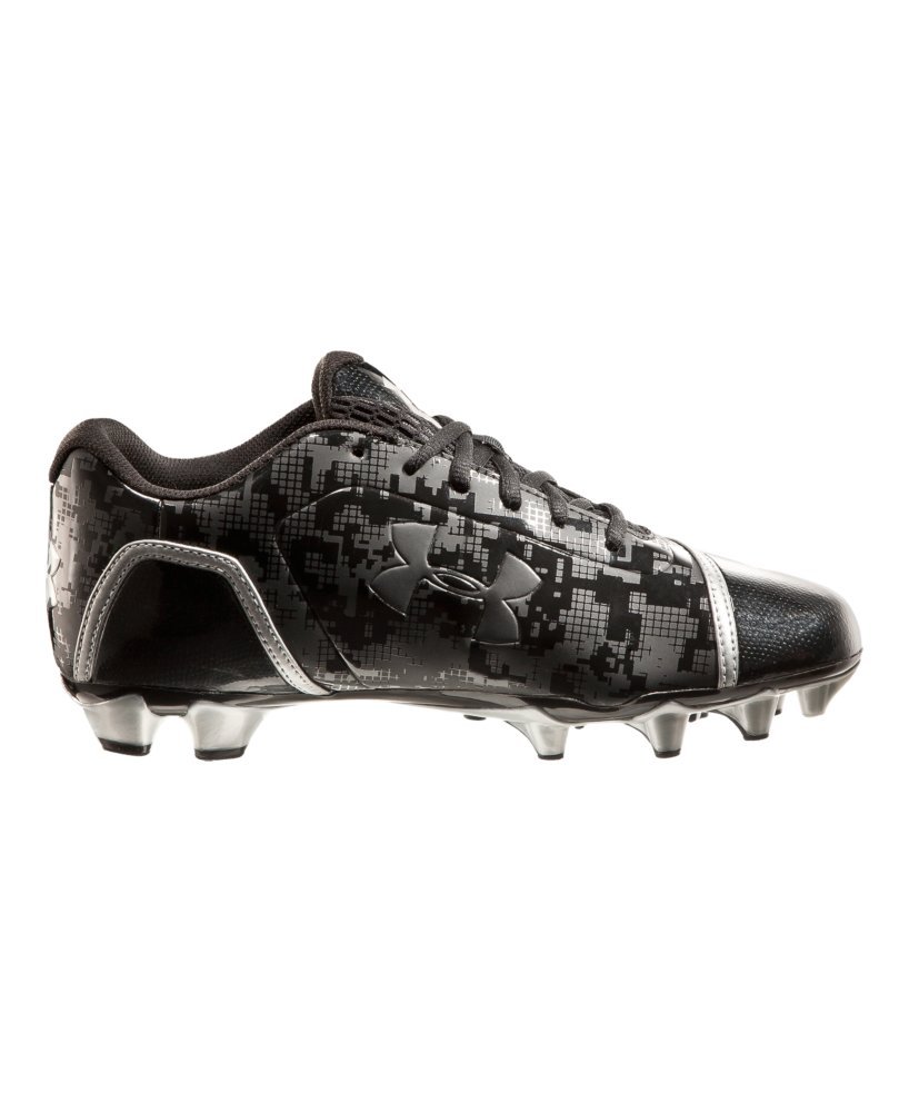 Under Armour Men's UA Blur Phantom Low MC Football Cleats 8 Black