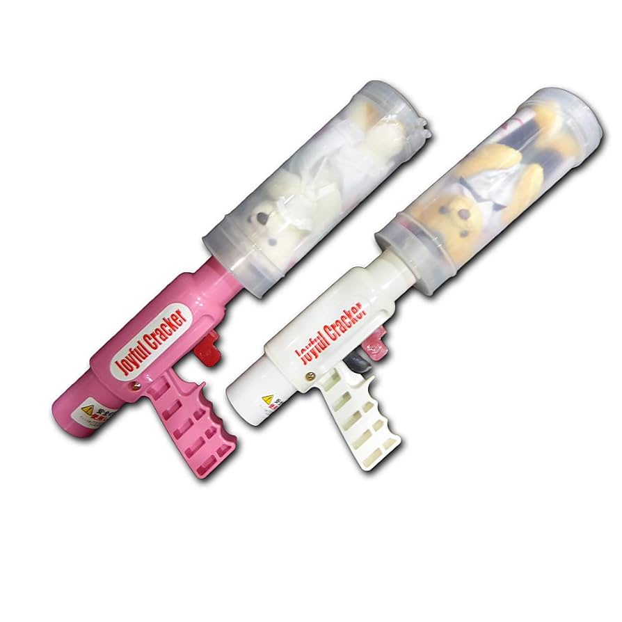ジョイフルクラッカー　空容器＆ガスセット 楽天市場】エアー式 クラッカー 空容器セット ジョイフル
