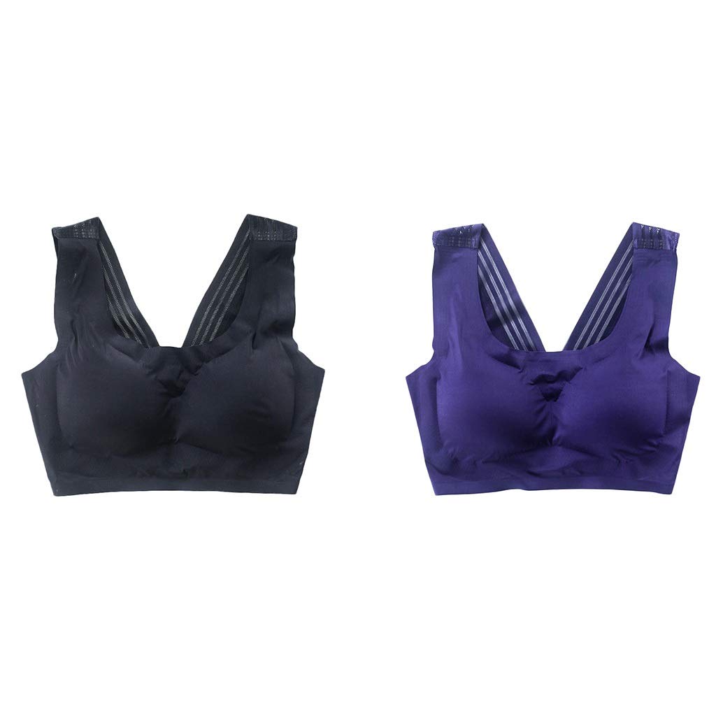 2 Pcs Soutien-gorges En Dentelle Sans Fil,soutien-gorge étoilé,soutien