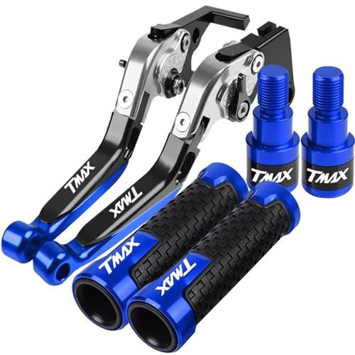 Levier frein et embrayage TMAX 500 ajustable avec poignées moto antidérapantes