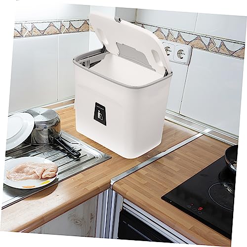 Caneca de basura rectangular para colgar en pared miniatura 5