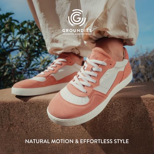 Image of GROUNDIES Nova Barefoot Shoes for Women - Trainer Sneakers for Women with Foot-Friendly Wide Toe Box, Neutral Footbed, and Non Slip Zero Drop Outsole
