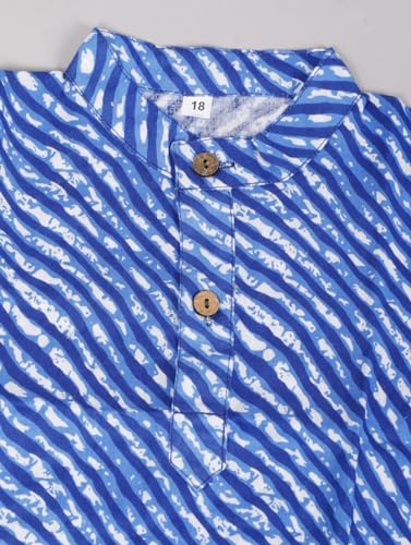 Image of Presents Stylish Festive Leheriya Print Kurta Dhoti Set for Boys /Dhoti Kurta Set For Kids