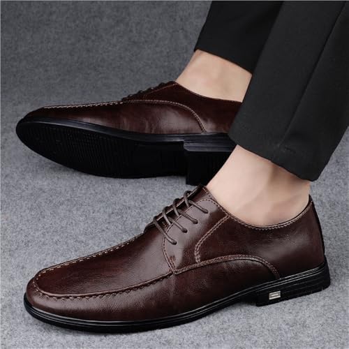 Elegant Premium Leather Oxford Shoes for Men Stylish Comfortable Lace Up Shoes for Business Use2