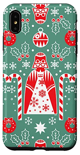 Coque de Noël iPhone XS Max motif Star Wars Dark Vador pour un cadeau de fêtes original