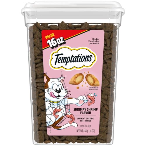 Temptations Classic Cat Treats Shrimpy Shrimp Flavor (16 oz)