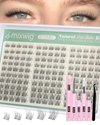 Lvmixwig Short Lash Clusters Kit