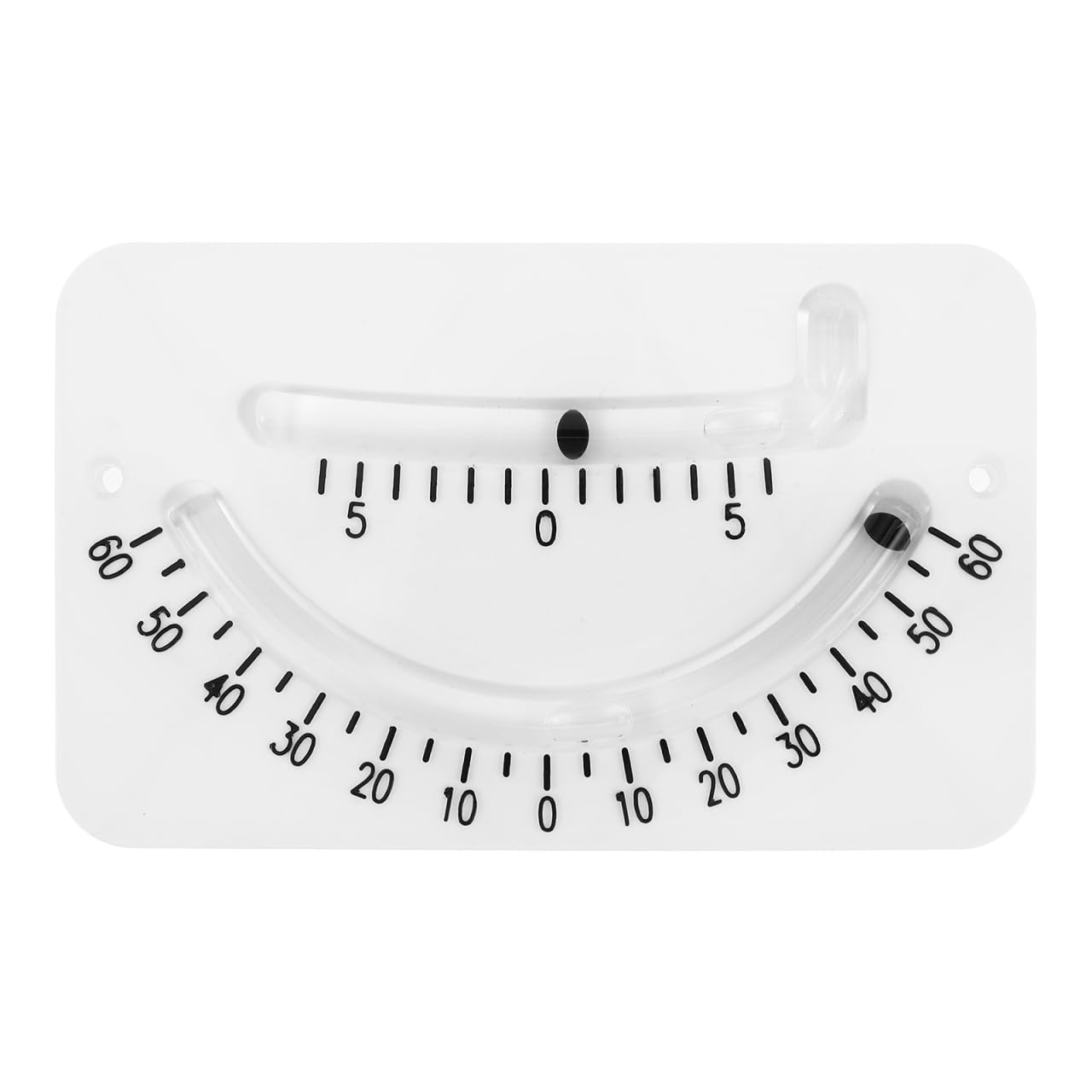 KOMBIUDA Marine Clinometer Level Inclinometer Angle Finder for Boats Accurate Measurement and Leveling Tool with Installation Screws for Yacht and Vessel Use