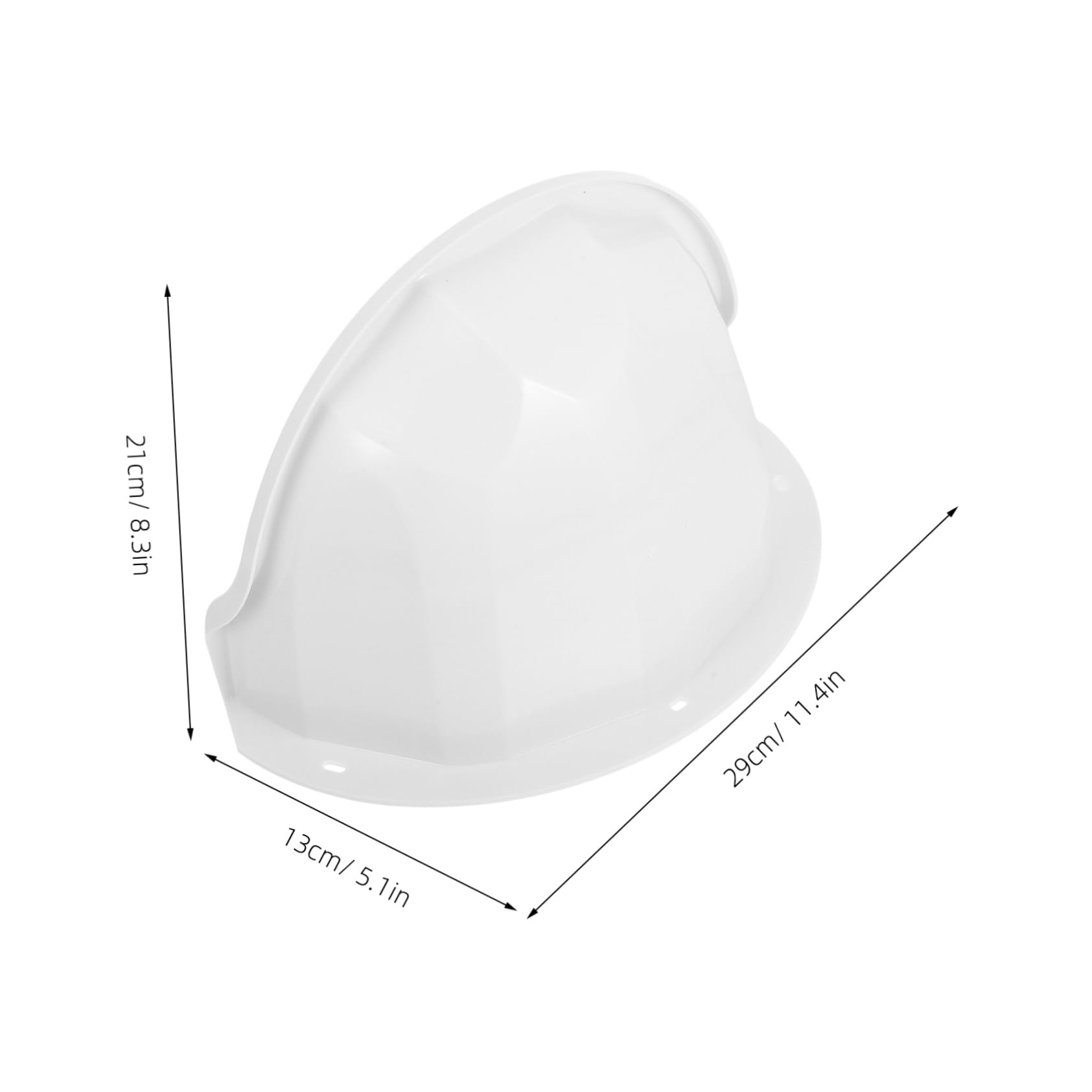 Abri pour Caméra de Sécurité Extérieur Blanc en Abs, Lot de 4