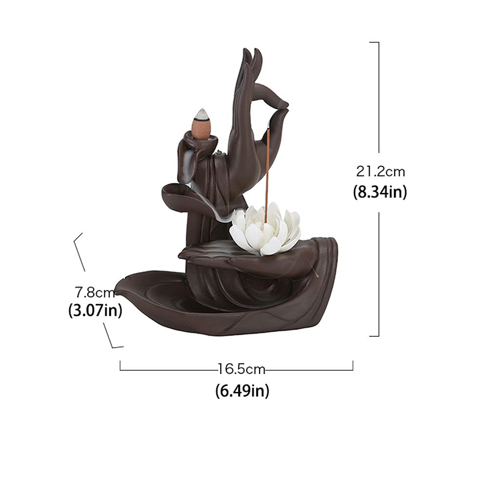 Kadzideł Palnik Kadzielnice Kadzielnica Fioletowy piasek Kadzielnica Reflux Kadzielnica Bergamotka Sandałowiec Kadzielnica Domowy Retro Ceramiczny Kadzielnica Dekoracyjne Ozdoby Kadzielnica Backflow
