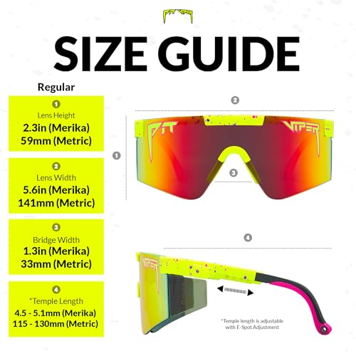 Image of Pit Viper Sunglasses - Polarized, Non-Polarized & Z87 Options, Multiple Colors & Fits - Retro Styles