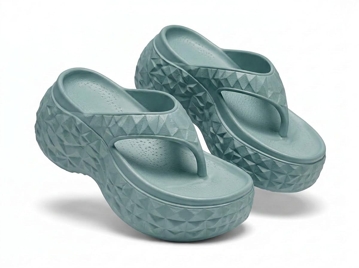 wolvesden Premium Flip Flops for Women | Soft, Lightweight & Comfortable EVA Material | Loungewear Womens Slippers | Ideal For Summer, Casual & Everyday Home Wear-picture-23