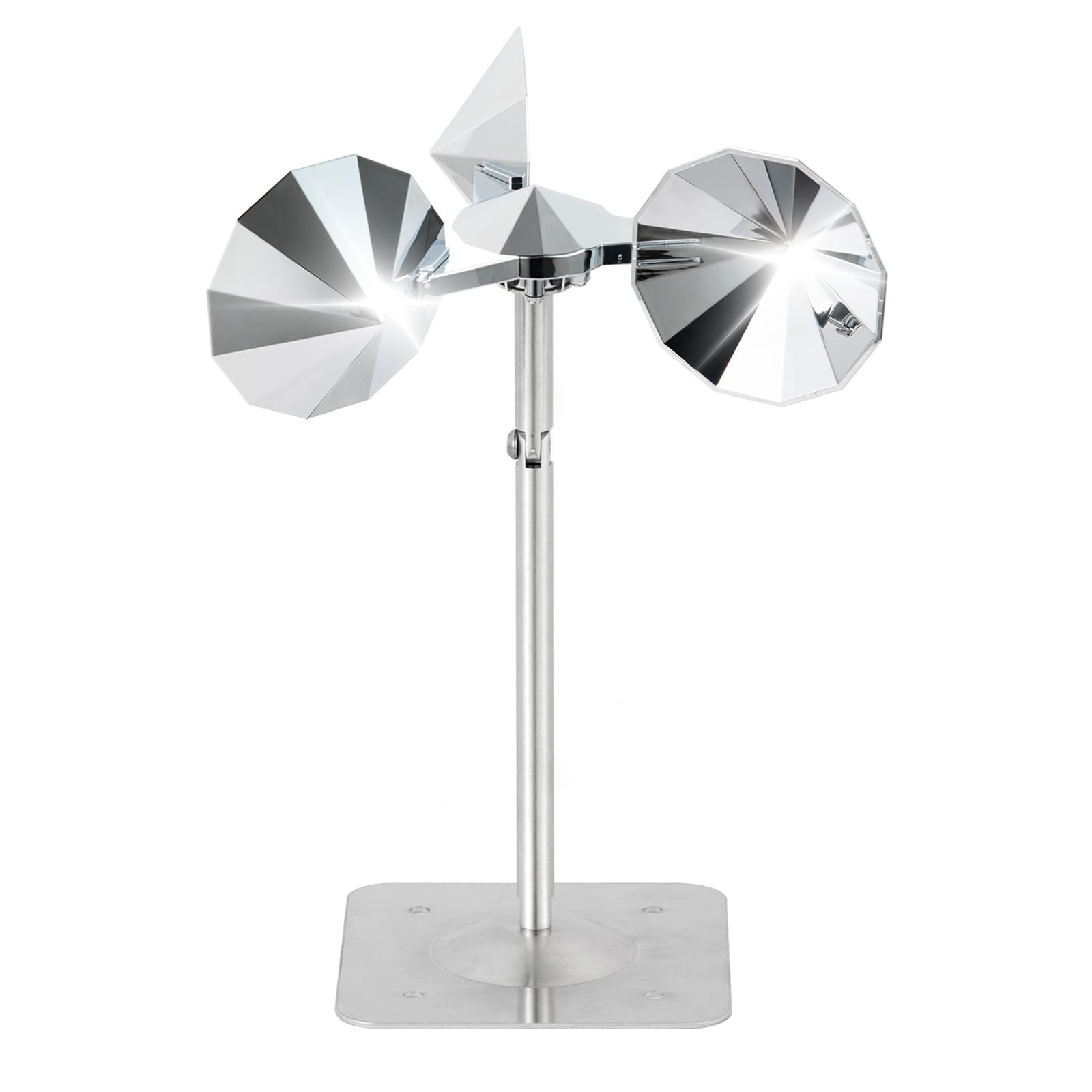 OFFO Bird Scare Reflective Device, Wind Powered Reflector Keep Pigeon Woodpeckers and Sparrows Away for Outdoor Use Boats Roofs Gardens