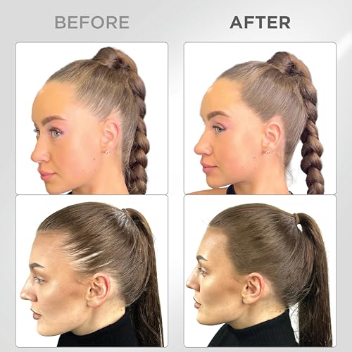 Thick Fiber Root Touch Up Powder, Medium Brown - Water & Sweat Resistant Hair Loss Concealer Set with Brush for Thin Hairlines and Gray Root Coverage - Image 5