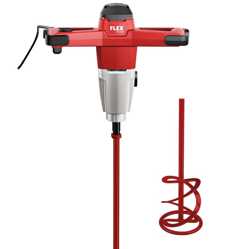 Flex 495913 - Agitador (motor de 1200 W, 1 engranaje, soporte para herramientas M14, diámetro máximo de la cesta agitadora, 140 mm, agitador)
