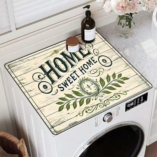 Image of Washer and Dryer Topper for Top,23.6 inch x 19.7 inch Washer Dryer Countertop Mat, Waterproof & Anti-Slip Dryer Top Protector Mat