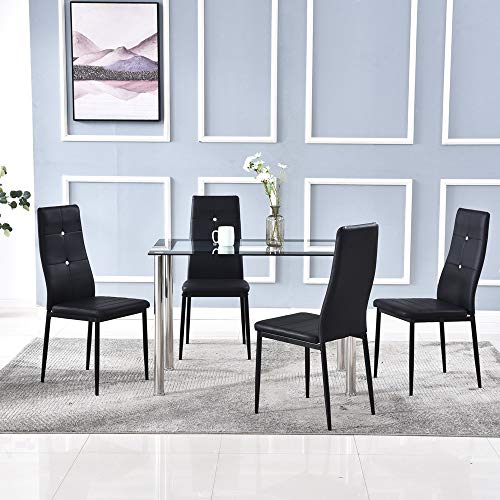 image for Baoksma Table for Dining Room Dining Table Modern Kitchen Dinner Table