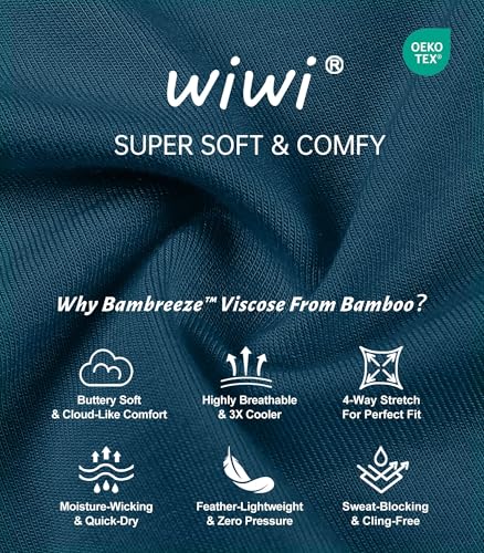 WiWi Pajama Pants for Women Soft Wide Leg Palazzo Lounge Sweatpants Loose Yoga Bottoms-Viscose from Bamboo S-XXL - Image 6