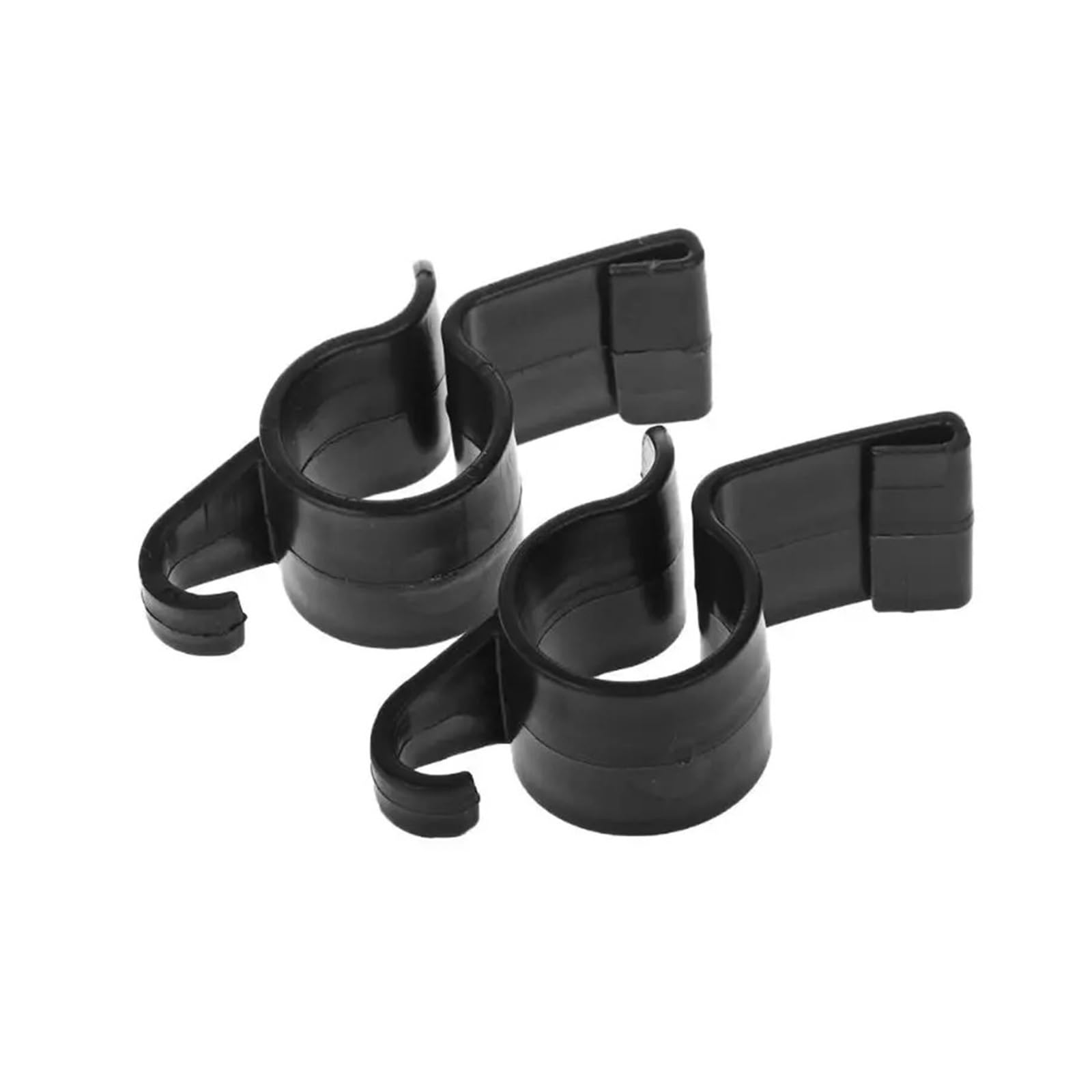 Fdcskinx Black 2Pcs Vehicle Clip Storage Hook Car Trunk Umbrella Hanger Bag Holder Fixing Frame Umbrellas Grocery Bags