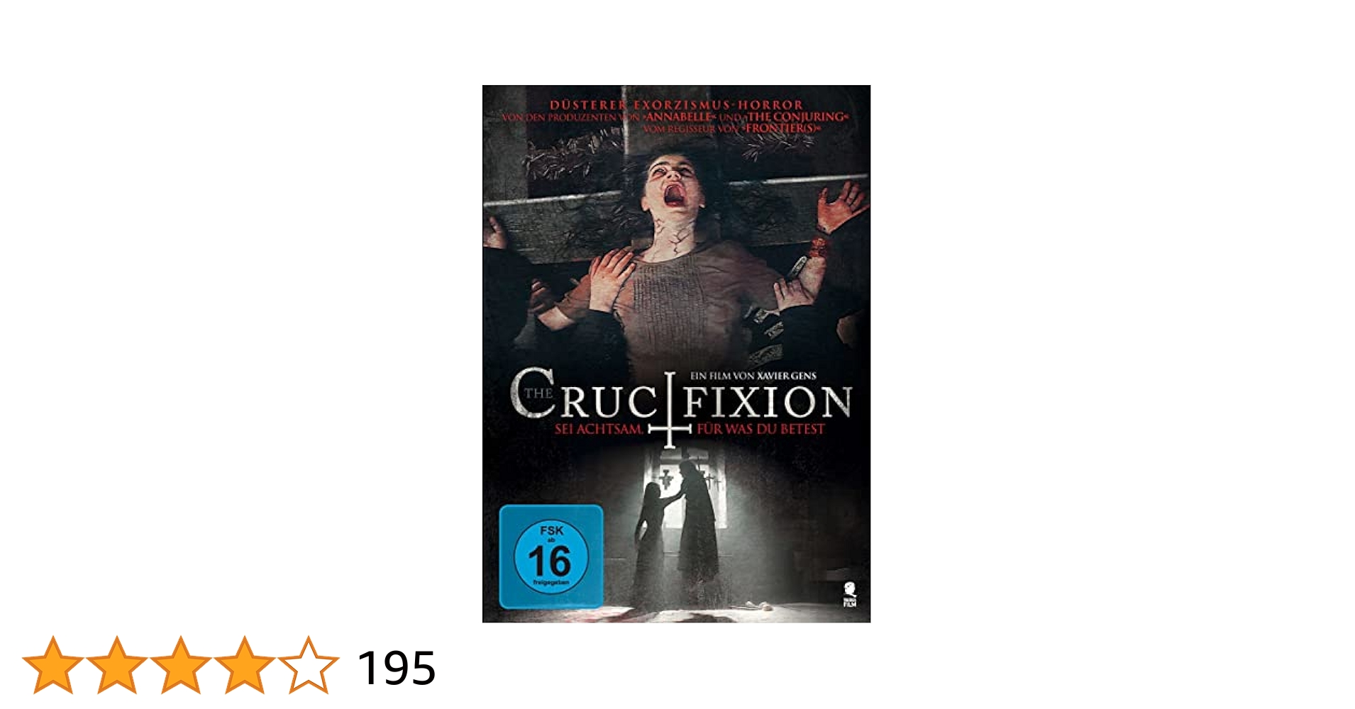 輸入盤ホラー　CROSS BEARER: THE HAMMER OF GOD Amazon.co.jp: The Crucifixion [Import] : DVD