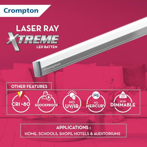 Crompton Store Crompton Laser Ray Xtreme 40W LED Tubelight - Image 4