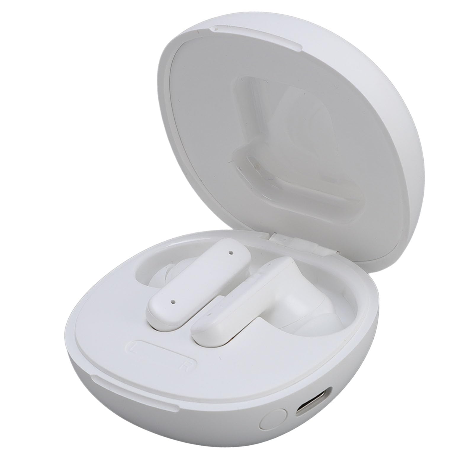 Generic Auricolari per Traduttore di Lingue Traduzione Wireless in 144 Lingue Bluetooth 5.4 per Viaggiatori e Professionisti (WHITE)