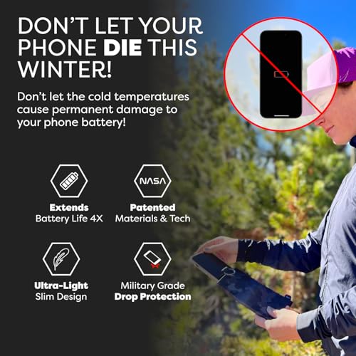 Image of PHOOZY Apollo II Thermal Phone Case with NASA-Derived Technology - Extends Battery Life 4X in Cold Weather and Heat - Military Grade 8-Foot Drop Protection Insulated Pouch - Medium Pink Camo