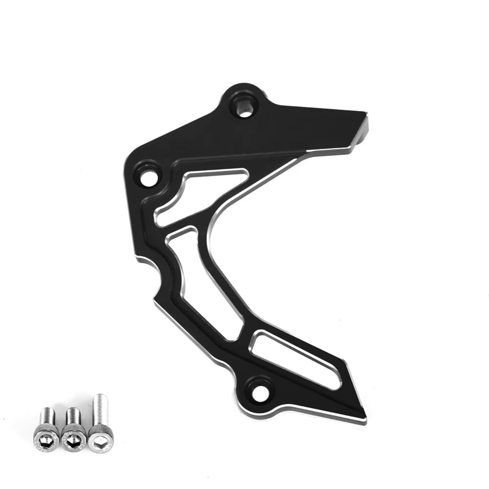 Protezione pignone moto per Z125 Pro 2017-2025 Coperchio pignone moto | Protegge la moto dalla ghiaia volante garantendo una guida stabile anche sotto la pioggia(Black)