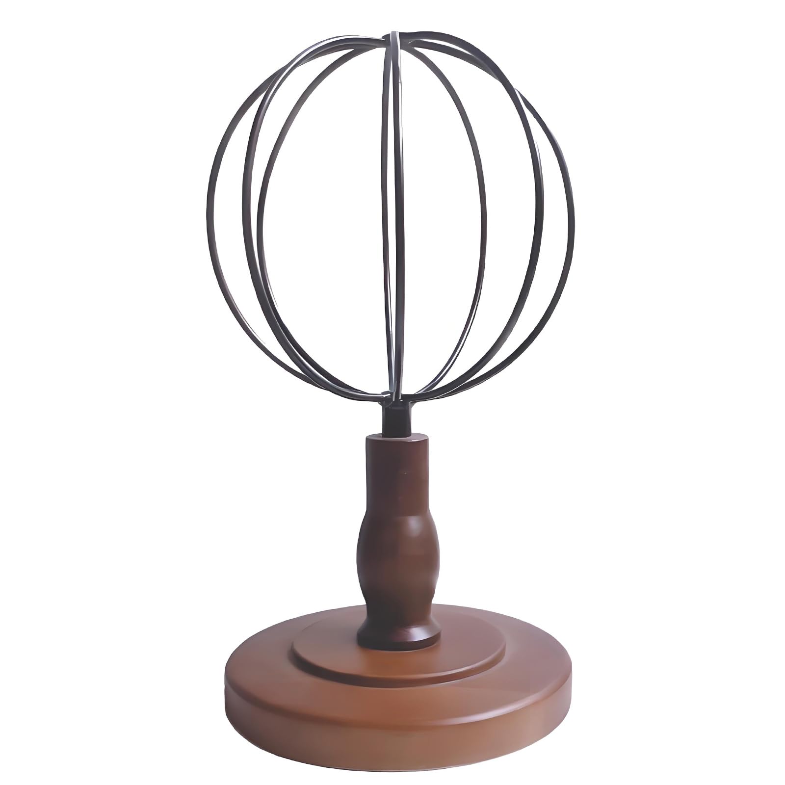 our fave Stable Iron and Wood Hat Holder Stand with Removable Hooks for Caps and Wigs Display Stand Hairpiece