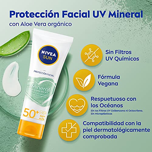 Sun protección facial Mineral protección UV Nivea Protection solaire - vue 3