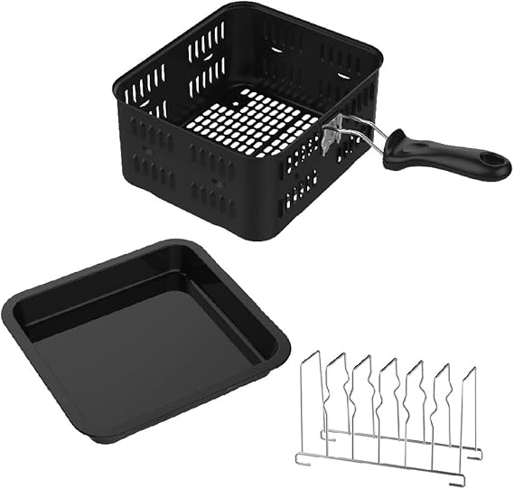 GoWISE USA GWA0080 Kit 3Piece Air Fryer Oven Accessory