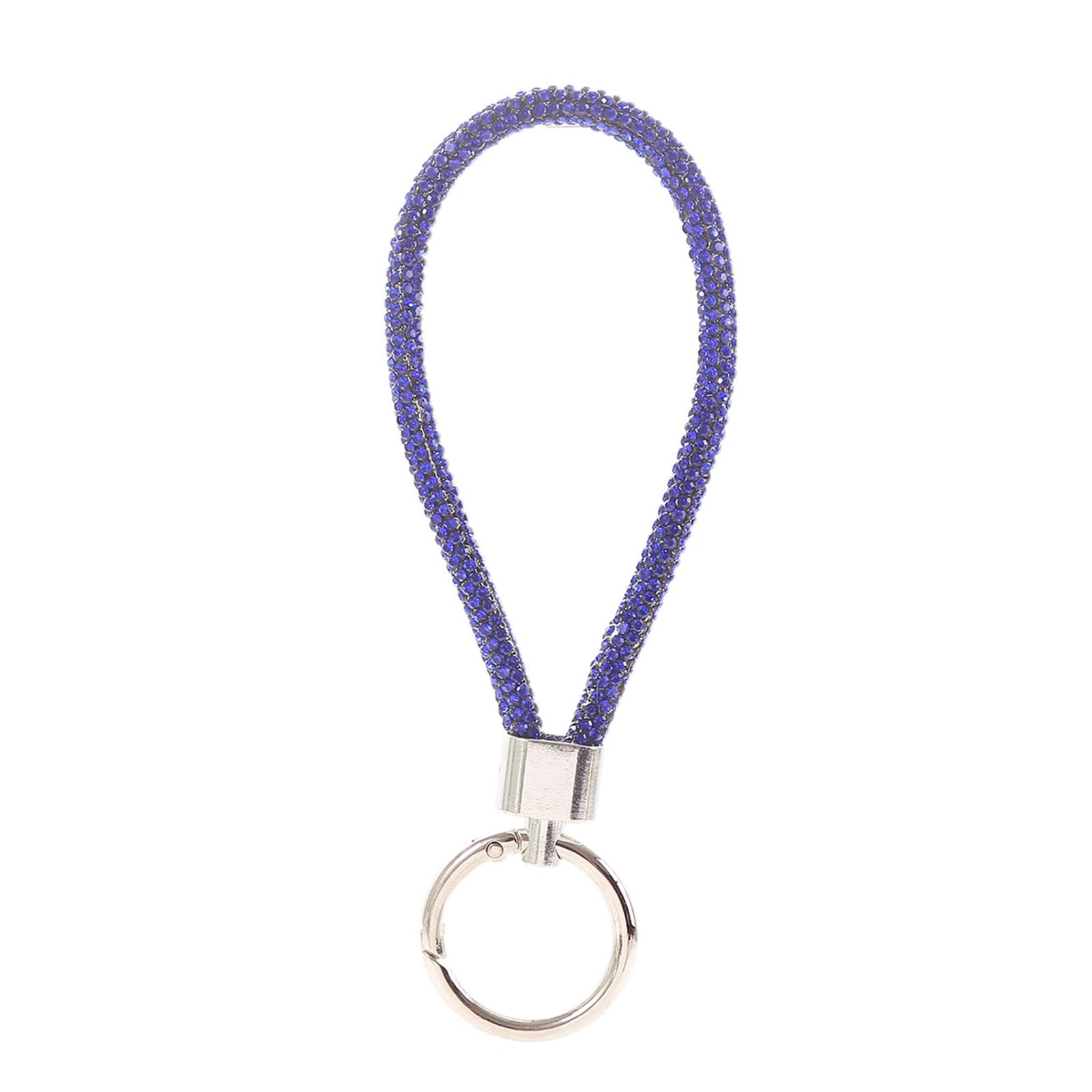 oringnat Glitter Keychain Wrist Straps Cord Cellphone Lanyard Anti-lost Rope Car Keychain Wallet Decorations