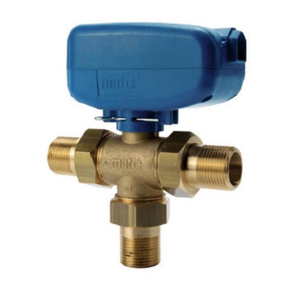 VALVOLA DI ZONA SERIE TMO A 3 VIE MOTORIZZATE CON ATTUATORE G 1 M