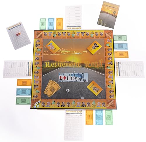 Retirement Road Board Game | Juego de Mesa para 2 a 6 Jugadores | Tiempo de Juego 45 a 90 Minutos miniatura 2