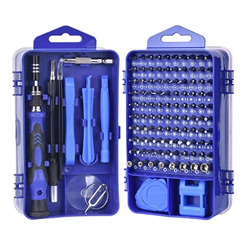 MQPALZKD Screwdriver Set Mini Precision Screwdriver Multi Computer PC Mobile Phone Device Repair Insulated Hand Home Tools(D)