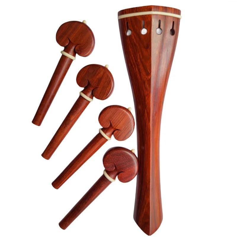1 set di parti for violoncello in palissandro 4/4 piroli di dimensioni standard cordiera