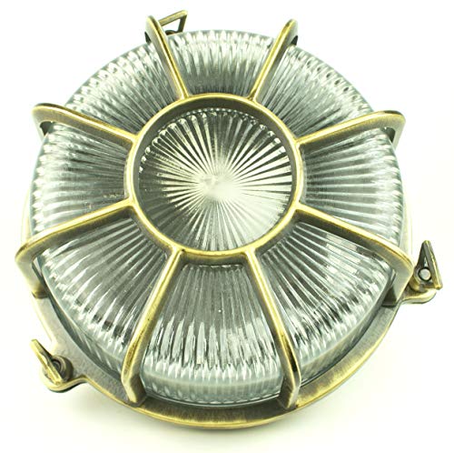 El Mercader del Mar Aplique lámpara redonda