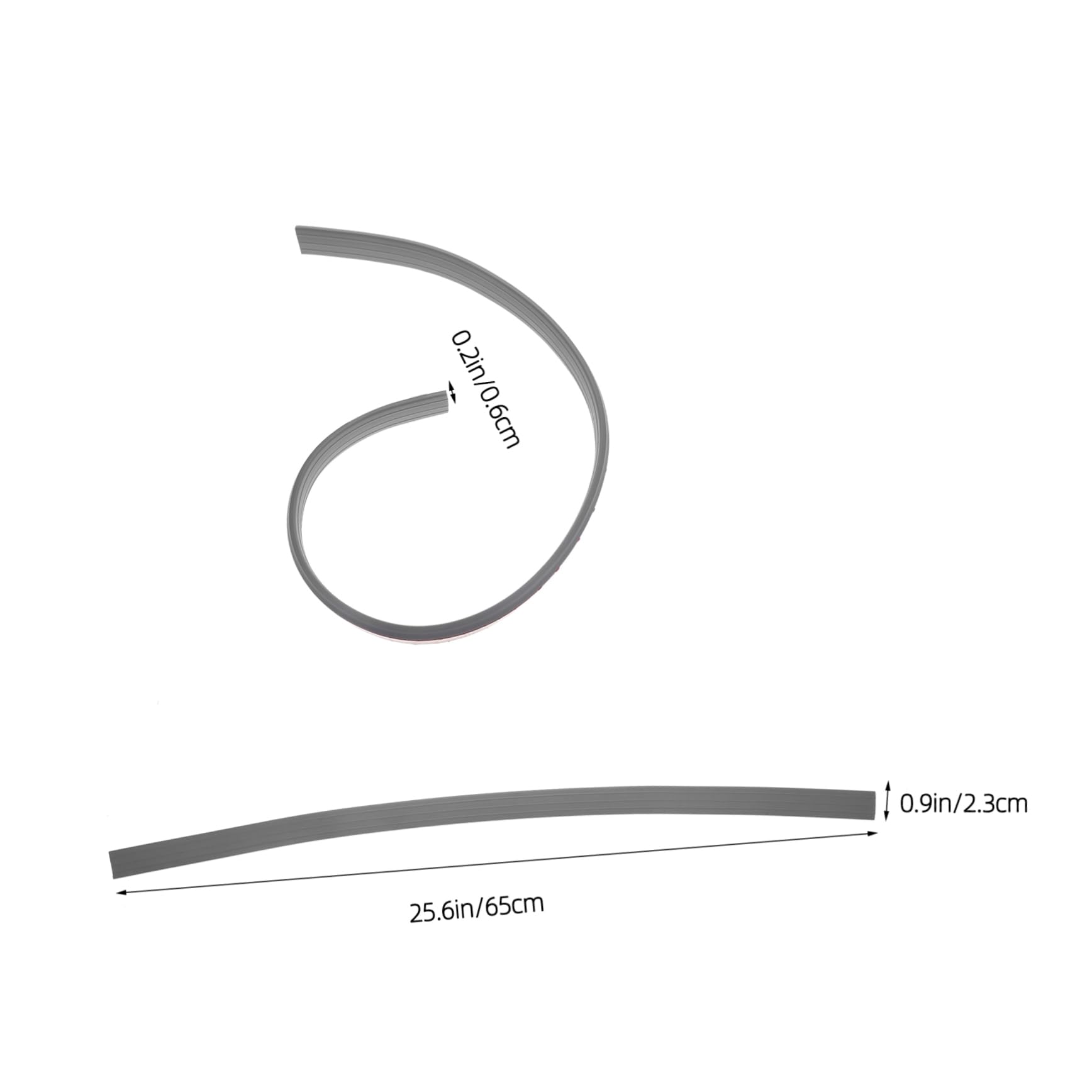 Gogogmee Threshold Strip Entry Ramp Sweeping Robot Ramps Ramp Mat Ramp for Home Slope Ramp Wheelchair Transitioning Ramp Office Threshold Ramp Threshold Ramp Pads Acrylic Adhesive Grey