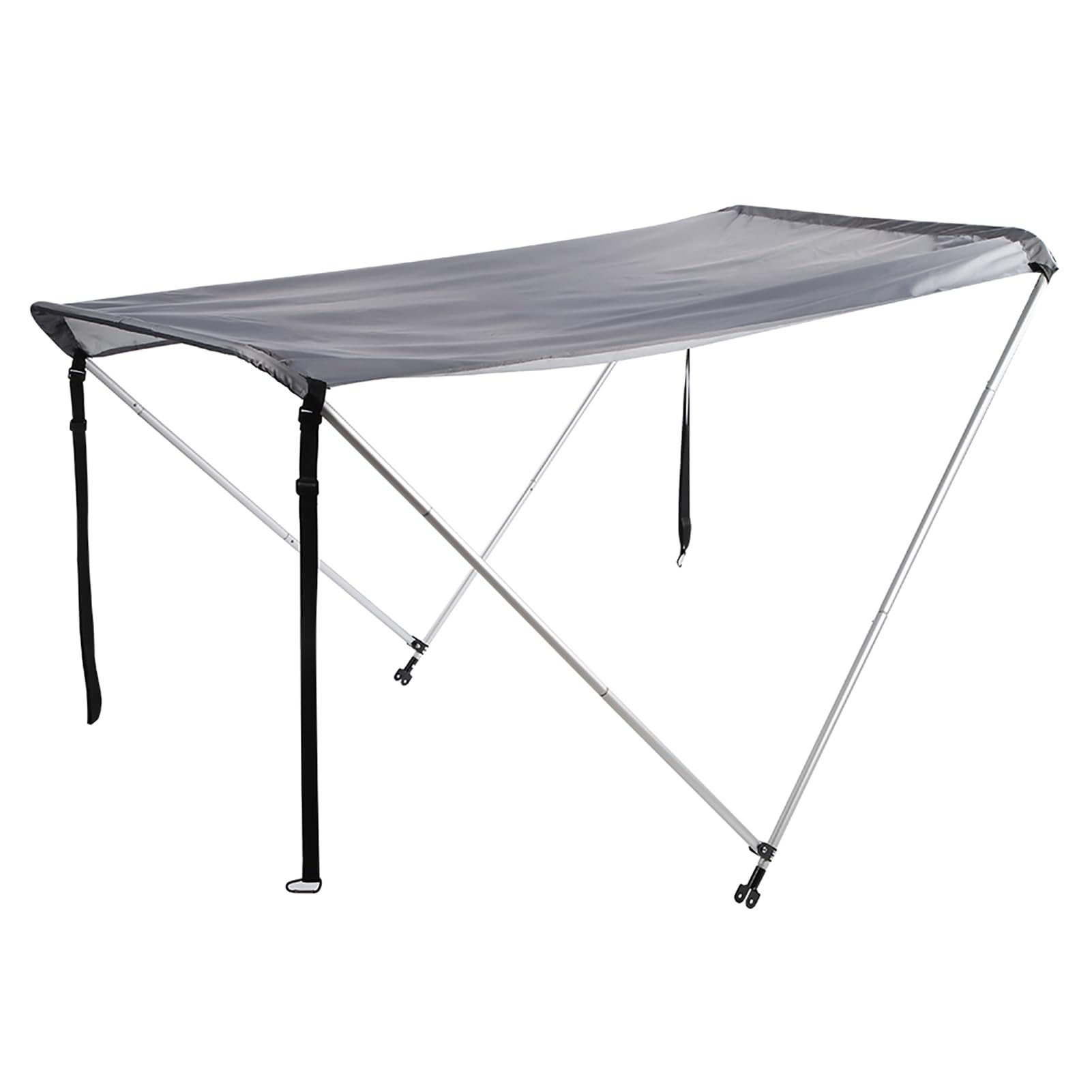 Bow Bimini Osłona Przeciwsłoneczna do łodzi Rybackich Wodoodporny Składany, Pręt ze Stopu Aluminium Solidny Parasol do Pontonu Kajakowego