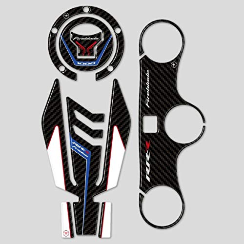 Kit de protections en gel 3D pour moto compatibles Honda CBR1000RR-R Fireblade CBR