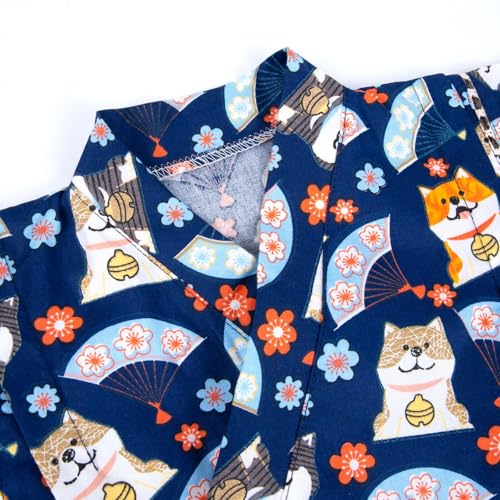 Image of Baby Japanese Kimono Robe Cotton Infant Comfy Loose Romper