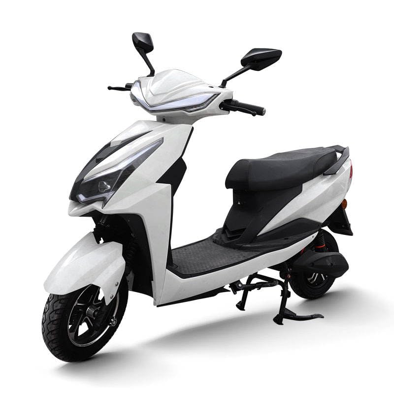 Image of MIOOX 48V30AH Dual Battery ectric Scooter, 110-130 km Range, 45 km /h Speed, Disc & Drum Brakes, LED Headlight, Comfortable Seat, 3-Year Battery Warranty (White)