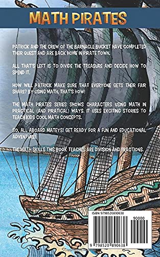 Dividing the Plunder: Division & Fractions: A Little Book of BIG Choices (Math Pirates) - Image 2