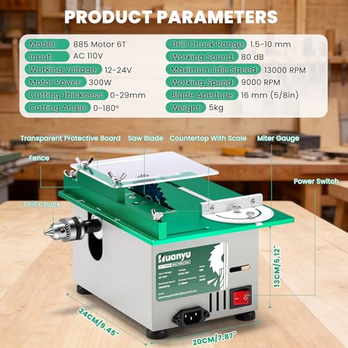 Huanyu Mini Table Saw
