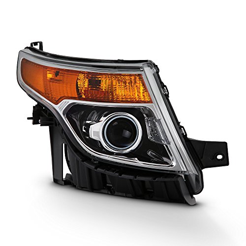 ACANII - For 2011-2015 Ford Explorer Halogen Model Replacement Headlight Headlamp - Passenger Side Only