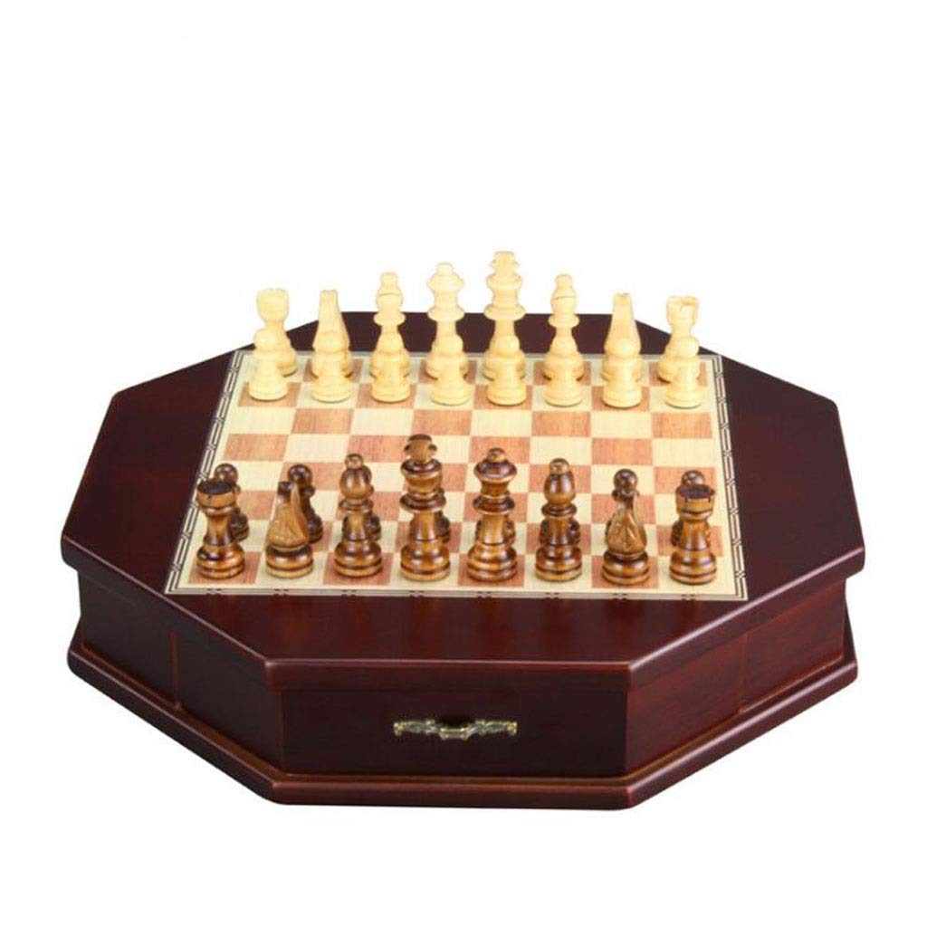 Juego de Ajedrez obsequio 32 Unids/Set Mesa de Madera Ajedrez Juegos de ajedrez Chinos Chessman Navidad Cumpleaños Premium Regalos Entretenimiento Juego de Mesa