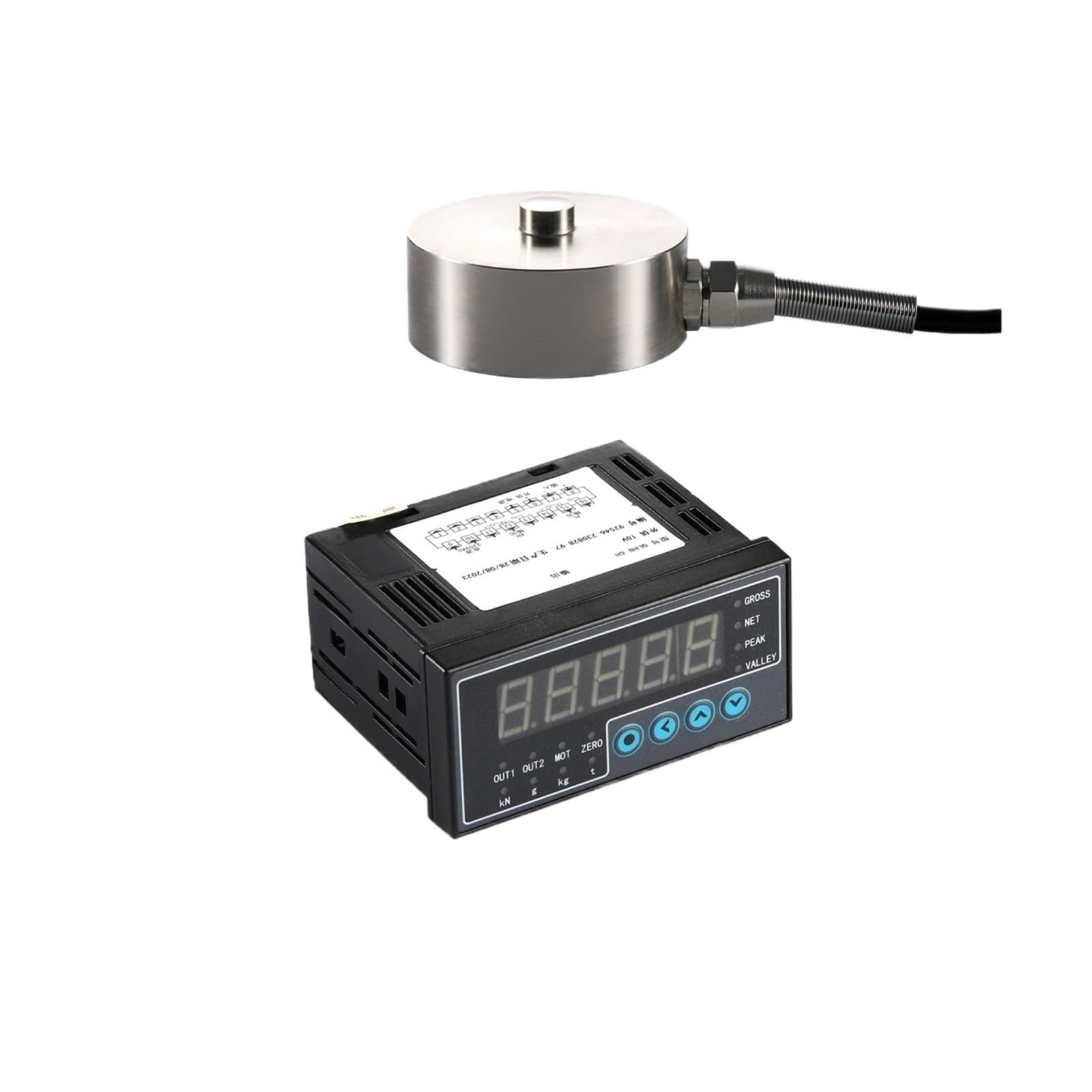 MXXDMOPD Indicator Display+Button Load Cell Pressure Point Sensitive Sensor 30kg 50kg 100kg 200kg 300kg 500(5T)