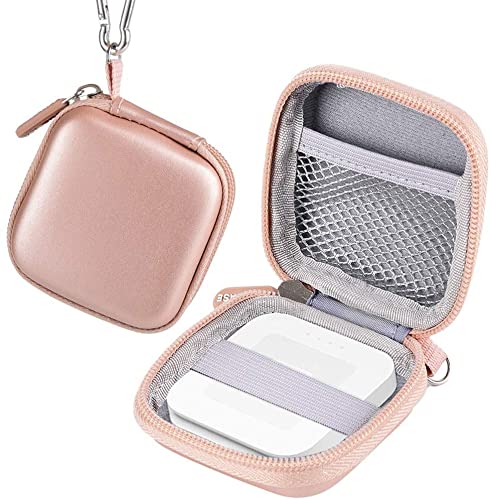 Comecase Chip Card Reader Scanner Case, Hard Carrying Bag Holder Fits Square A-SKU-0485 Contactless and Chip Reader with USB Charge Cable for EMV Chip Cards/Apple Pay/Android Pay/More