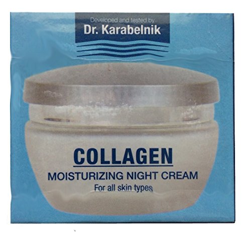 Dr. Karabelnik Collagene Moisturizing Night Cream for All Skin Types 50 Ml 1.69 Fl Oz