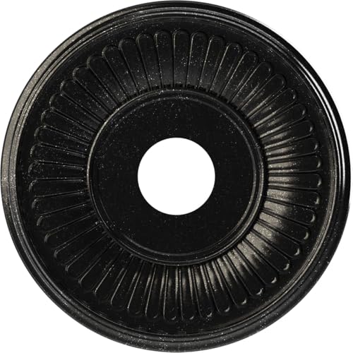 Image of 16 inchOD x 3 1 /2 inchID x 1 inchP Berkshire Thermoformed PVC Ceiling Medallion (Fits Canopies up to 7 inch), Textured Metallic Galaxy